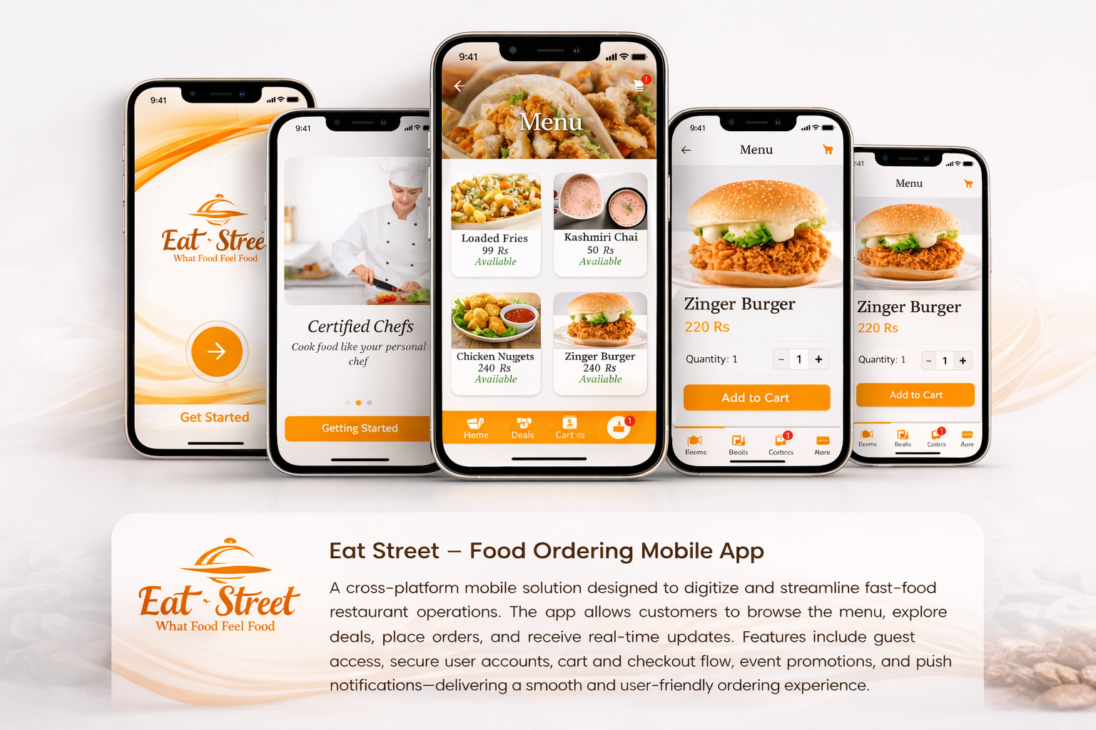 EatStreet Food Delivery App